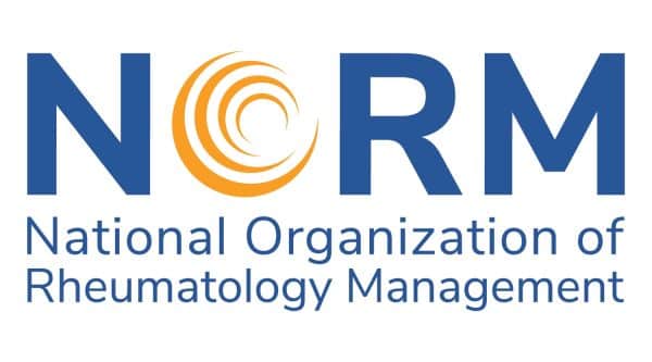 The National Organization of Rheumatology Management is a forum that promotes education, expertise and advocacy for rheumatology practices and their patients. 